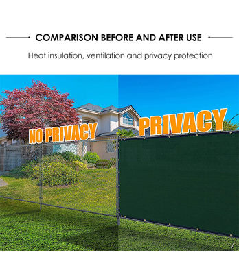 डेक पोर्च आउटडोर बालकनी विंडब्रेक के लिए 150 ग्राम मेष गोपनीयता स्क्रीन