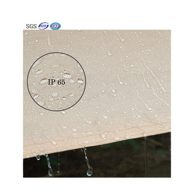 त्रिभुज आउटडोर पवन पनरोक सन शेड सेल अनुकूलित यूवी प्रतिरोधी